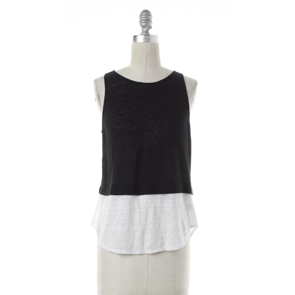 A.L.C. Black and White Tank sz XS
